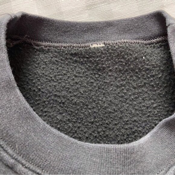 FORTNITE graphic sweatshirt fleece black white scoop neck long sleeves medium - Picture 4 of 9